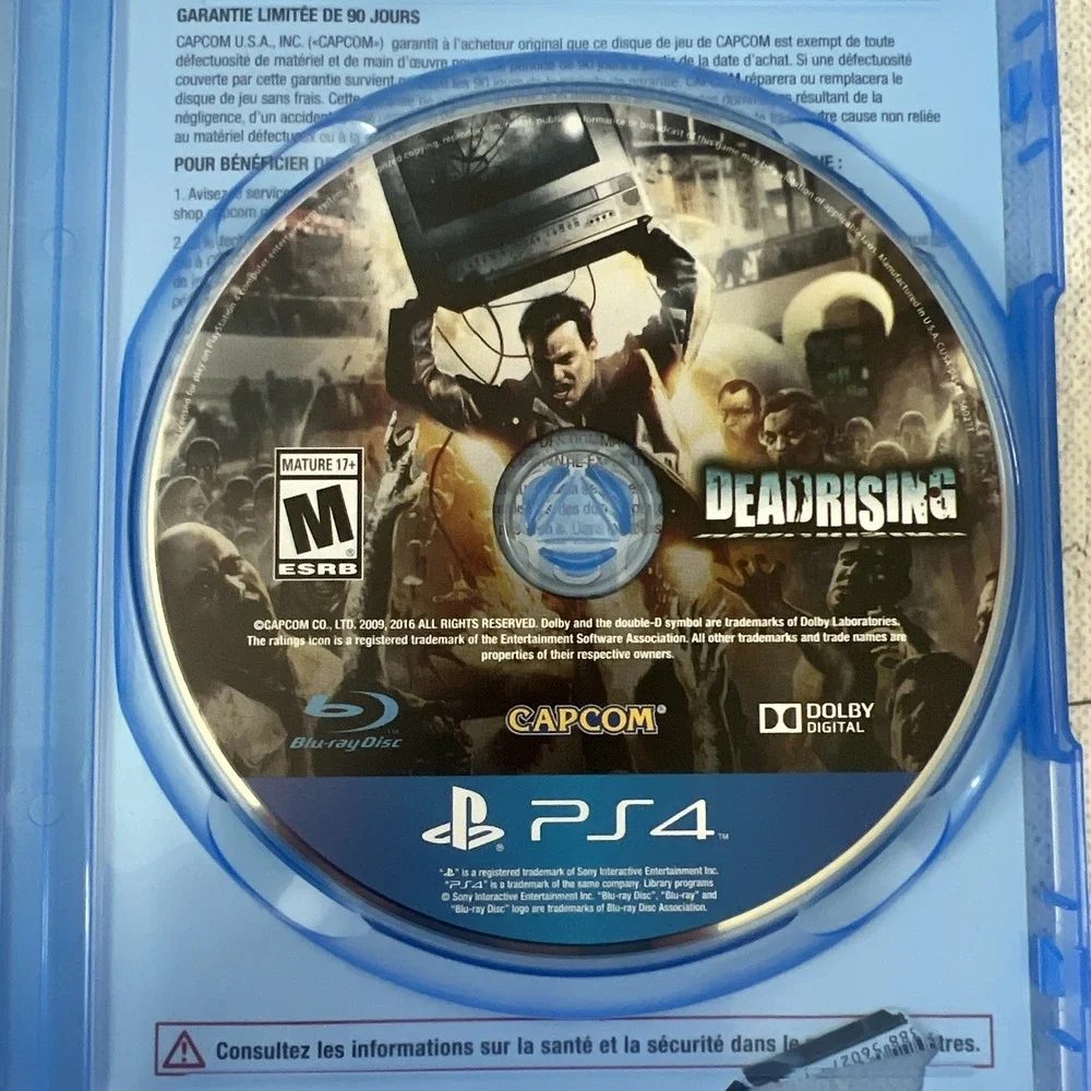 Dead Rising PlayStation 4 PS4